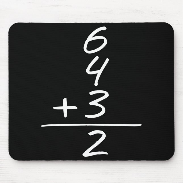 Alfombrilla De Ratón Béisbol 6 4 3 Doble Juega Doble Giro Dos Diseño (Frente)