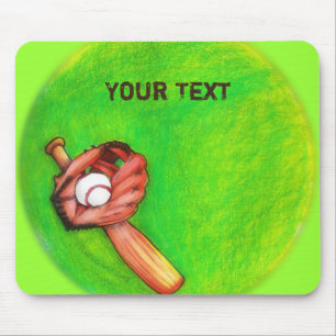 Alfombrilla De Ratón Béisbol Mousepad