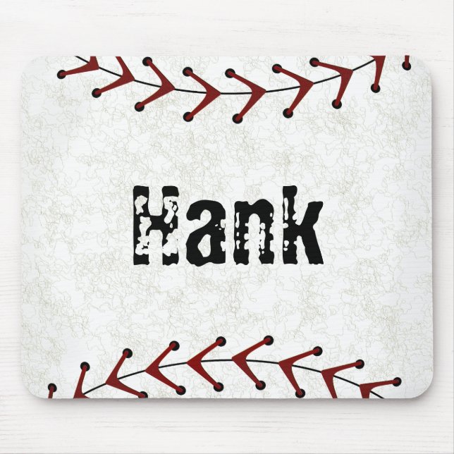 Alfombrilla De Ratón Béisbol Mousepad (Frente)
