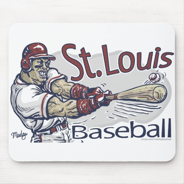 Alfombrilla De Ratón Béisbol Mousepad de St. Louis (Frente)