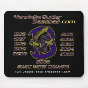 Alfombrilla De Ratón Béisbol Mousepad del mayordomo