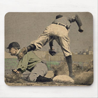 Alfombrilla De Ratón Béisbol Mousepad en estilo retro fresco