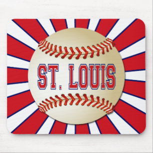 ALFOMBRILLA DE RATÓN BÉISBOL RETRO DE ST. LOUIS