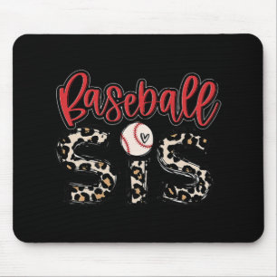 Alfombrilla De Ratón Beisbol Sis Vintage Sport Lover Mothers Da
