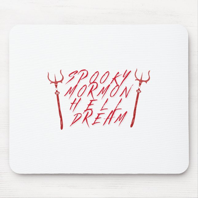 Alfombrilla De Ratón Béisbol Skeleton Halloween Hombres Salón de Béisbo (Frente)