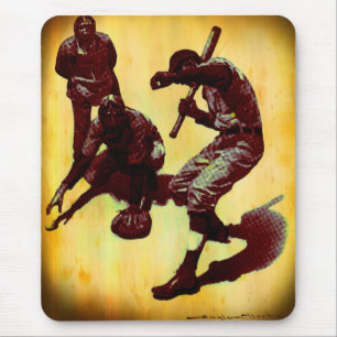 Alfombrilla De Ratón Béisbol Vintage Mouse Pad