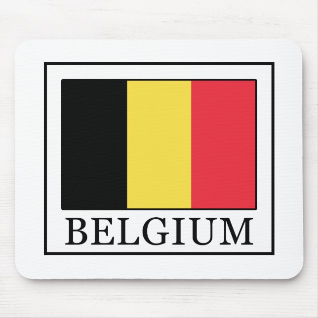Alfombrilla De Ratón Bélgica (Frente)