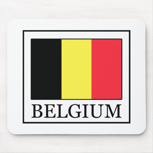 Alfombrilla De Ratón Bélgica (Frente)