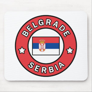 Alfombrilla De Ratón Belgrado Serbia
