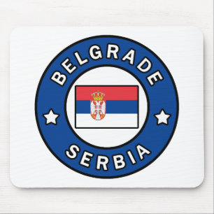 Alfombrilla De Ratón Belgrado Serbia