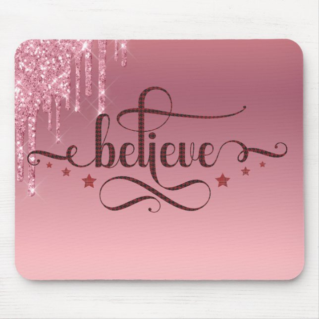Alfombrilla De Ratón Believe Mouse Pad (Frente)