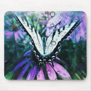Alfombrilla De Ratón Bella almohadilla para ratón mariposa