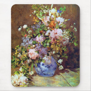 Alfombrilla De Ratón Bella Artes Bouquet primavera Mousepad