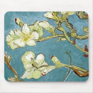 Alfombrilla De Ratón Bella Artes de Van Gogh, un árbol de almendras bri