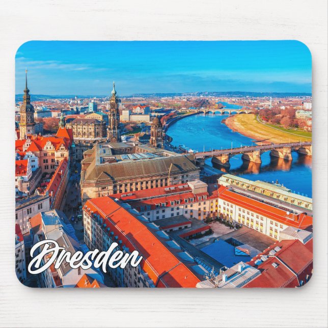 Alfombrilla De Ratón Bella Dresden, Alemania (Frente)