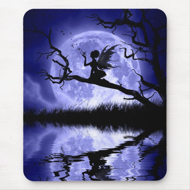 Alfombrilla De Ratón Bella Luna Mousepad (Frente)
