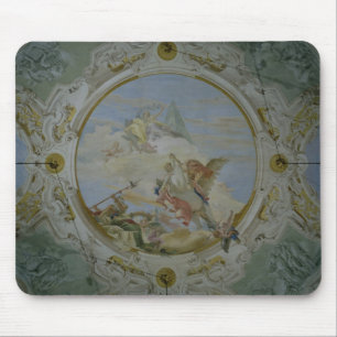 Alfombrilla De Ratón Bellerophon que monta Pegaso, c.1746-47 (fresco)