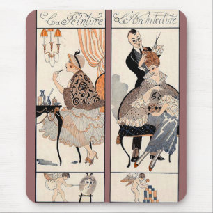 Alfombrilla De Ratón Belleza Art Deco