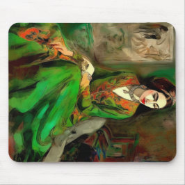 Alfombrilla De Ratón Belleza en verde