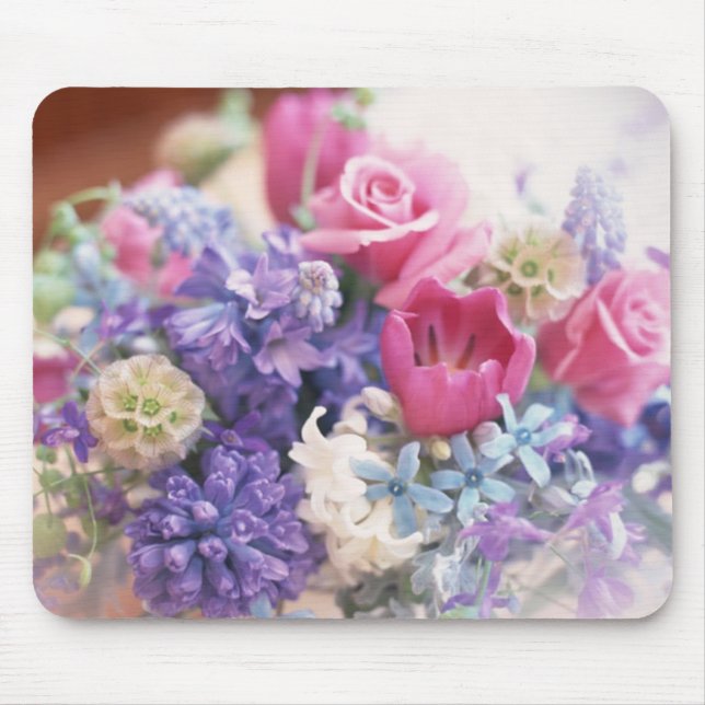 Alfombrilla De Ratón Belleza floral Mousepad (Frente)