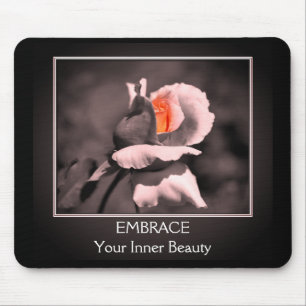 Alfombrilla De Ratón Belleza interior Rosebud Inspirador