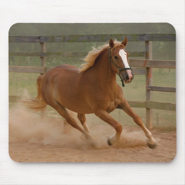 Alfombrilla De Ratón Belleza Mousepad de Brown (Frente)