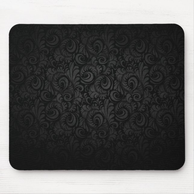 Alfombrilla De Ratón Belleza negra Mousepad (Frente)