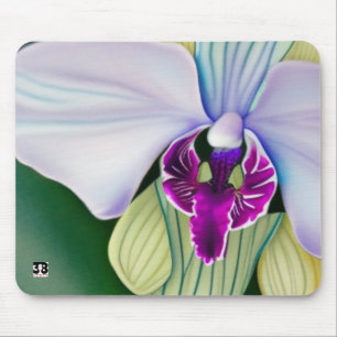 Alfombrilla De Ratón Belleza Orquídea
