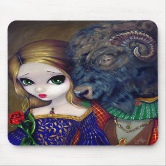 Alfombrilla De Ratón "Belleza y la bestia" Mousepad