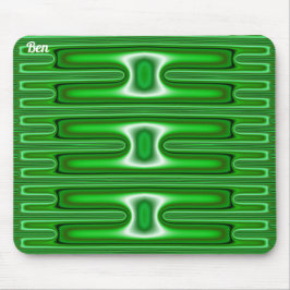 Alfombrilla De Ratón BEN ~ NAVIDADES ~ Blanco verde negro