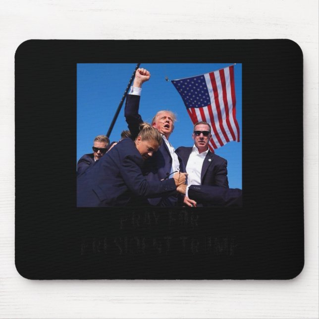 Alfombrilla De Ratón Bendecido presidente Trump2 (Frente)