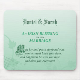 Alfombrilla De Ratón Bendición a Boda irlandés