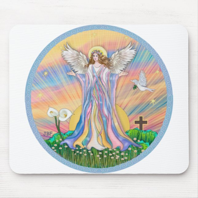 Alfombrilla De Ratón Bendición de ángel (Frente)