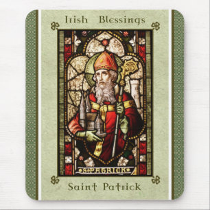 Alfombrilla De Ratón Bendiciones irlandesas MousePad de San Patricio