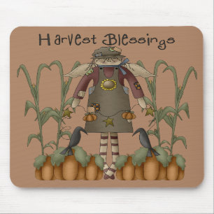 Alfombrilla De Ratón Bendiciones Mousepad de la cosecha