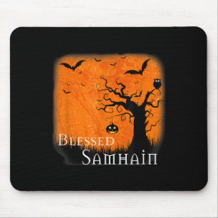 Alfombrilla De Ratón Bendito Samhain Testigo de Halloween Céltico Cillo