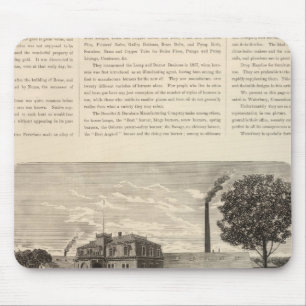 Alfombrilla De Ratón Benedict y Burnham ManManufacturing Company