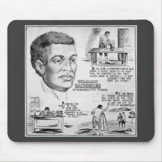 Alfombrilla De Ratón Benjamin Banneker Black American Scientist