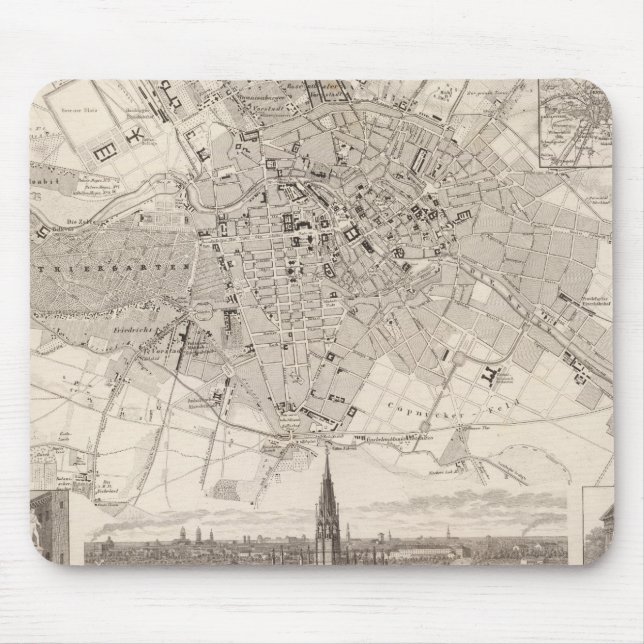 Alfombrilla De Ratón Berlín 2 (Frente)