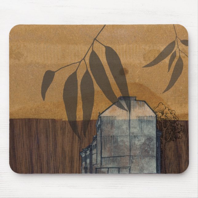 Alfombrilla De Ratón Berlín en el mousepad de madera (Frente)