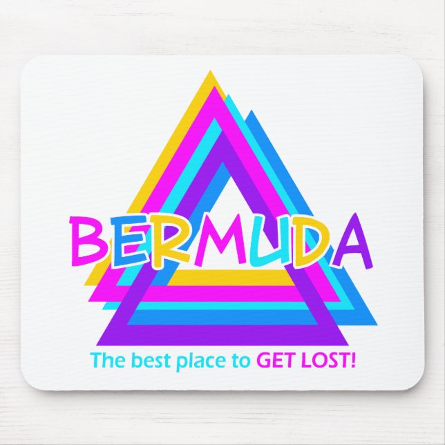 Alfombrilla De Ratón BERMUDA TRIANGLE mousepad (Frente)