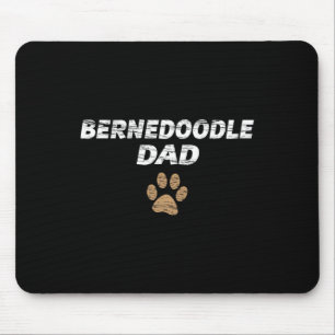 Alfombrilla De Ratón Bernedoodle Dad Mens And Kids Tee - Padres Regalos