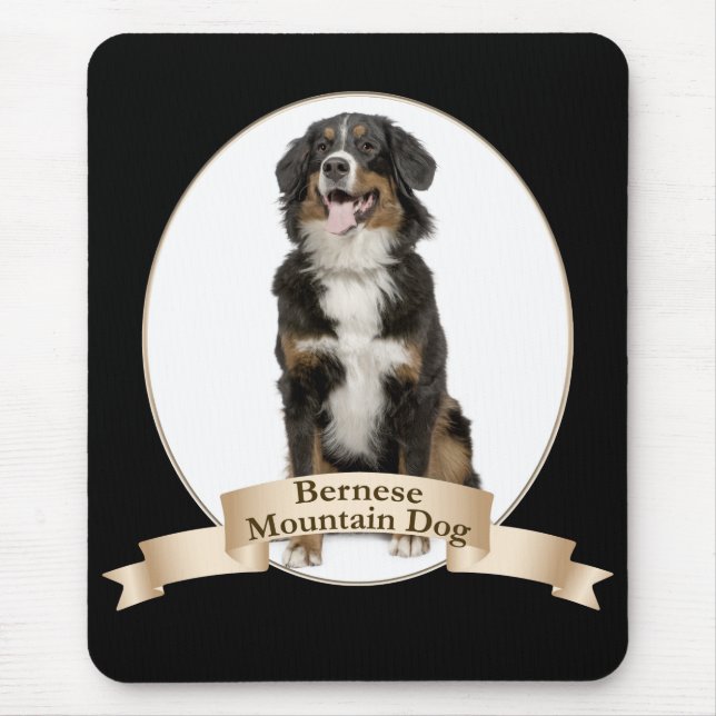 Alfombrilla De Ratón Bernese Mt. Dog Mousepad (Frente)