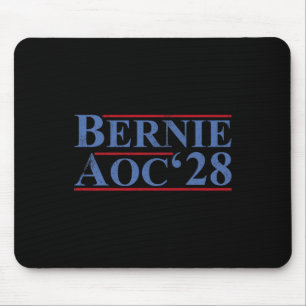 Alfombrilla De Ratón Bernie Aoc 2028 Bernie Sanders Alexandria Cortez P