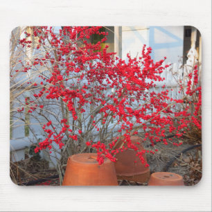 Alfombrilla De Ratón Berries rojas de invierno - Viñedo de Martha