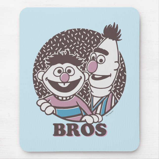 Alfombrilla De Ratón Bert y Ernie | Bros (Frente)