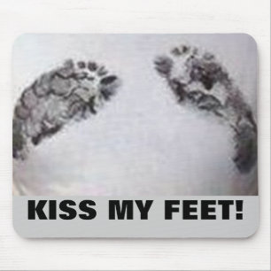 ALFOMBRILLA DE RATÓN ¡BESE LOS PIES!