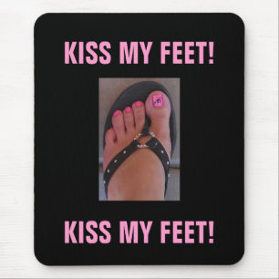 ALFOMBRILLA DE RATÓN ¡BESE LOS PIES!