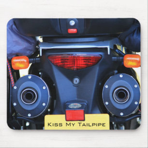 Alfombrilla De Ratón Bese mi tubo de escape Mousepad