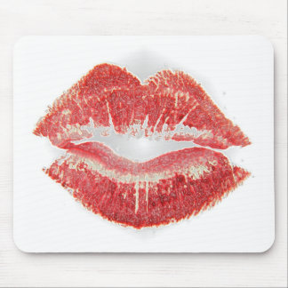 Alfombrilla De Ratón beso del lápiz labial